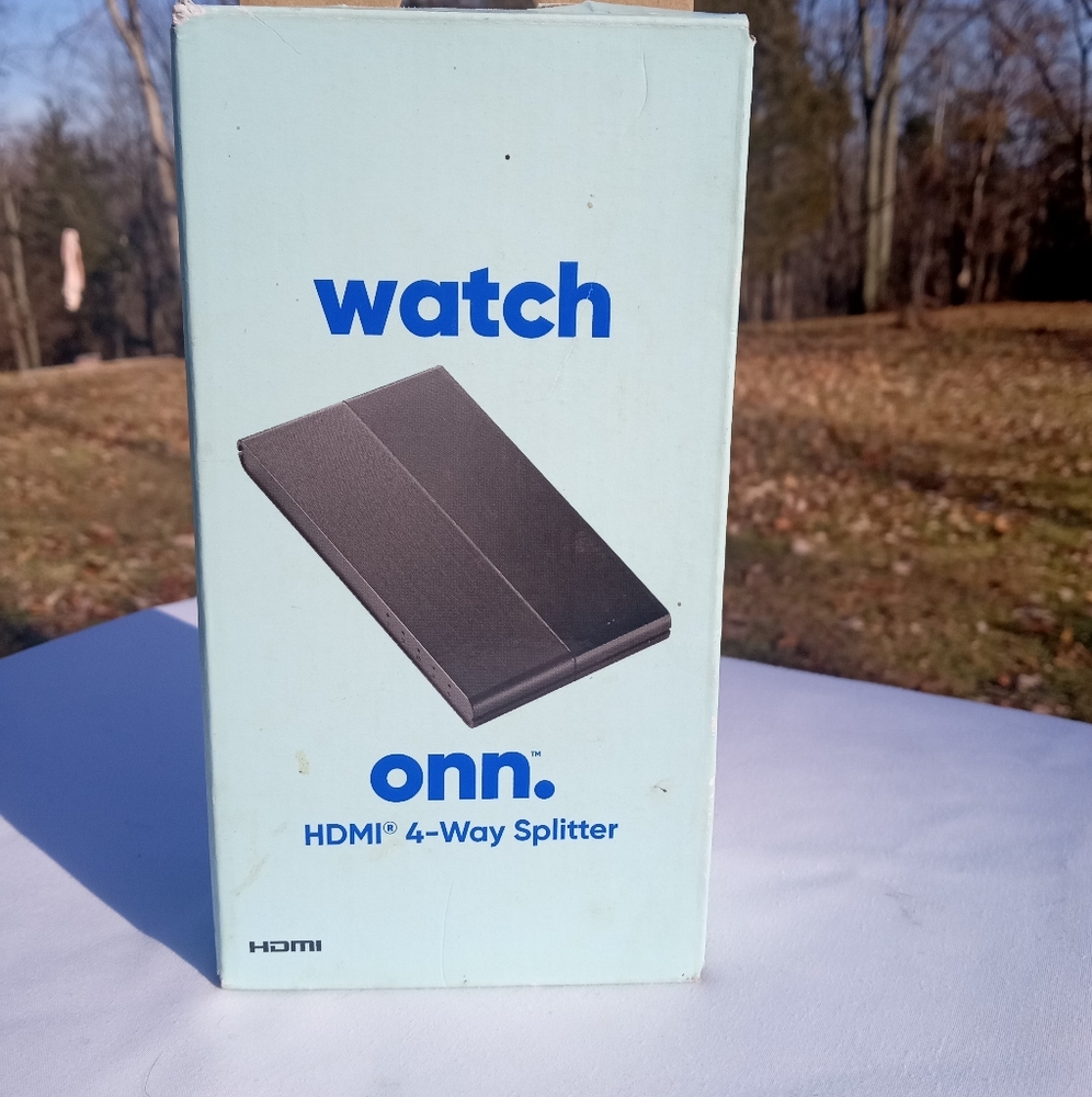 ONN 4 Way HDMI Splitter
